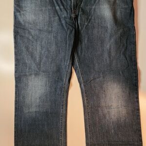 Calvin Klein Men's Dark Blue Relaxed Jeans